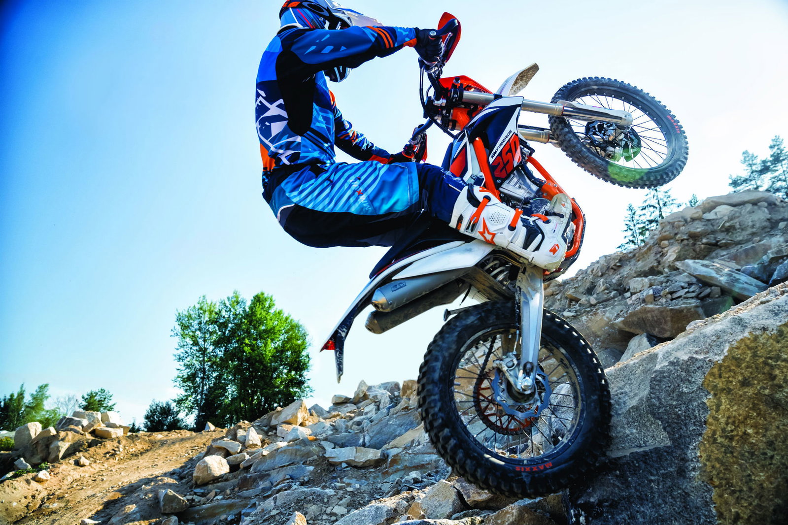 New: KTM Freeride 250 F four-stroke